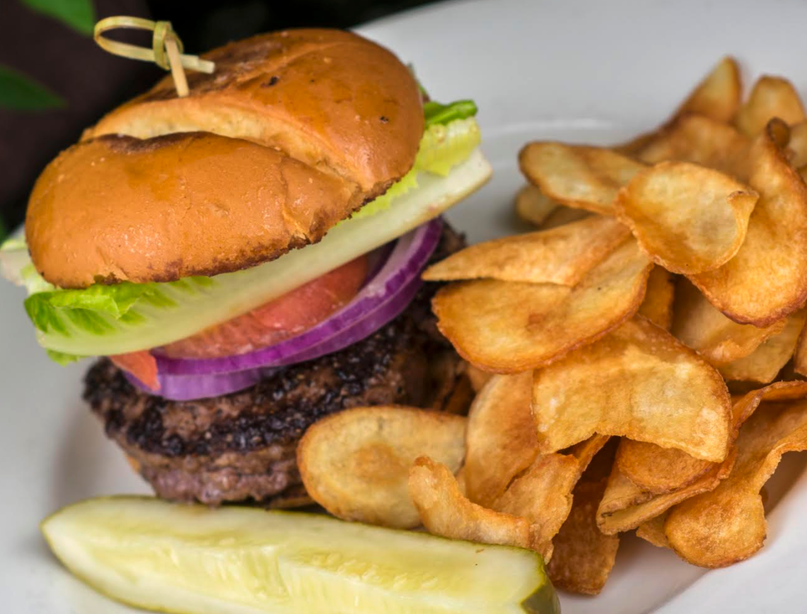 Order Gluten-Free Bistro Burger food online from D.H. Lescombes Winery & Bistro store, Las Cruces on bringmethat.com