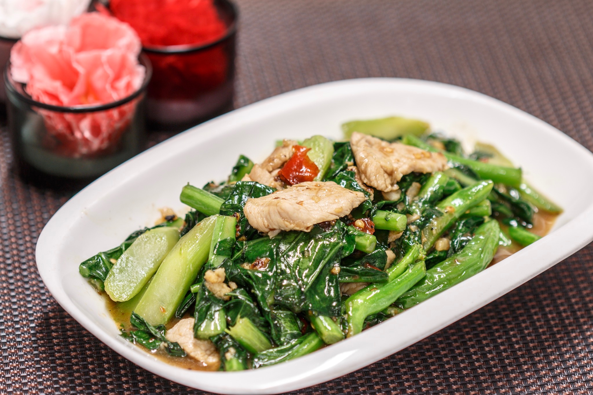 Order Spicy Chinese Broccoli food online from Up 2u Thai Eatery store, Alameda on bringmethat.com