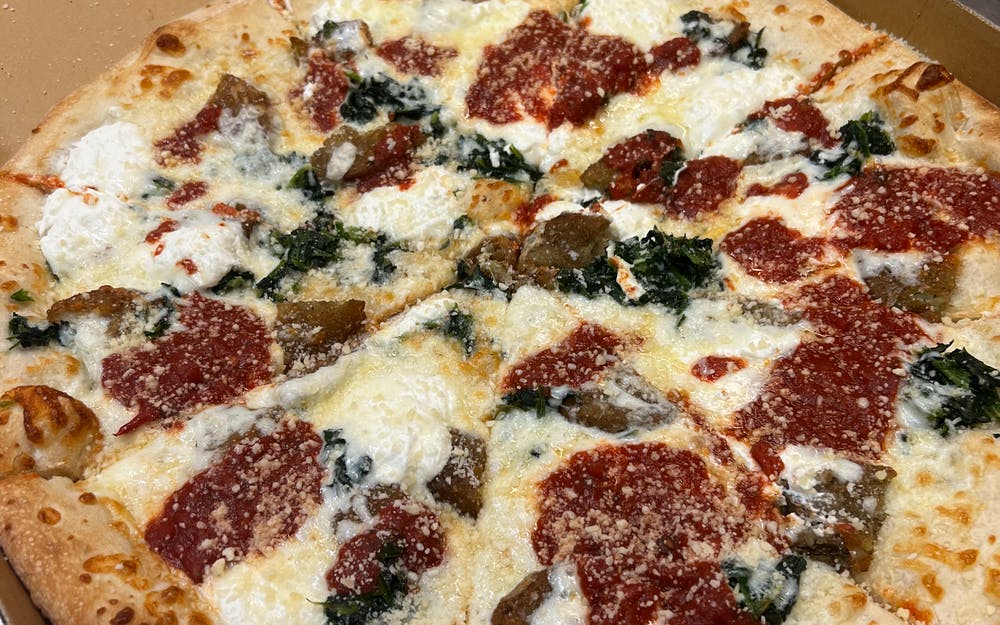 Order Eggplant Rollatini Pizza food online from Branco's Pizza store, Medford on bringmethat.com