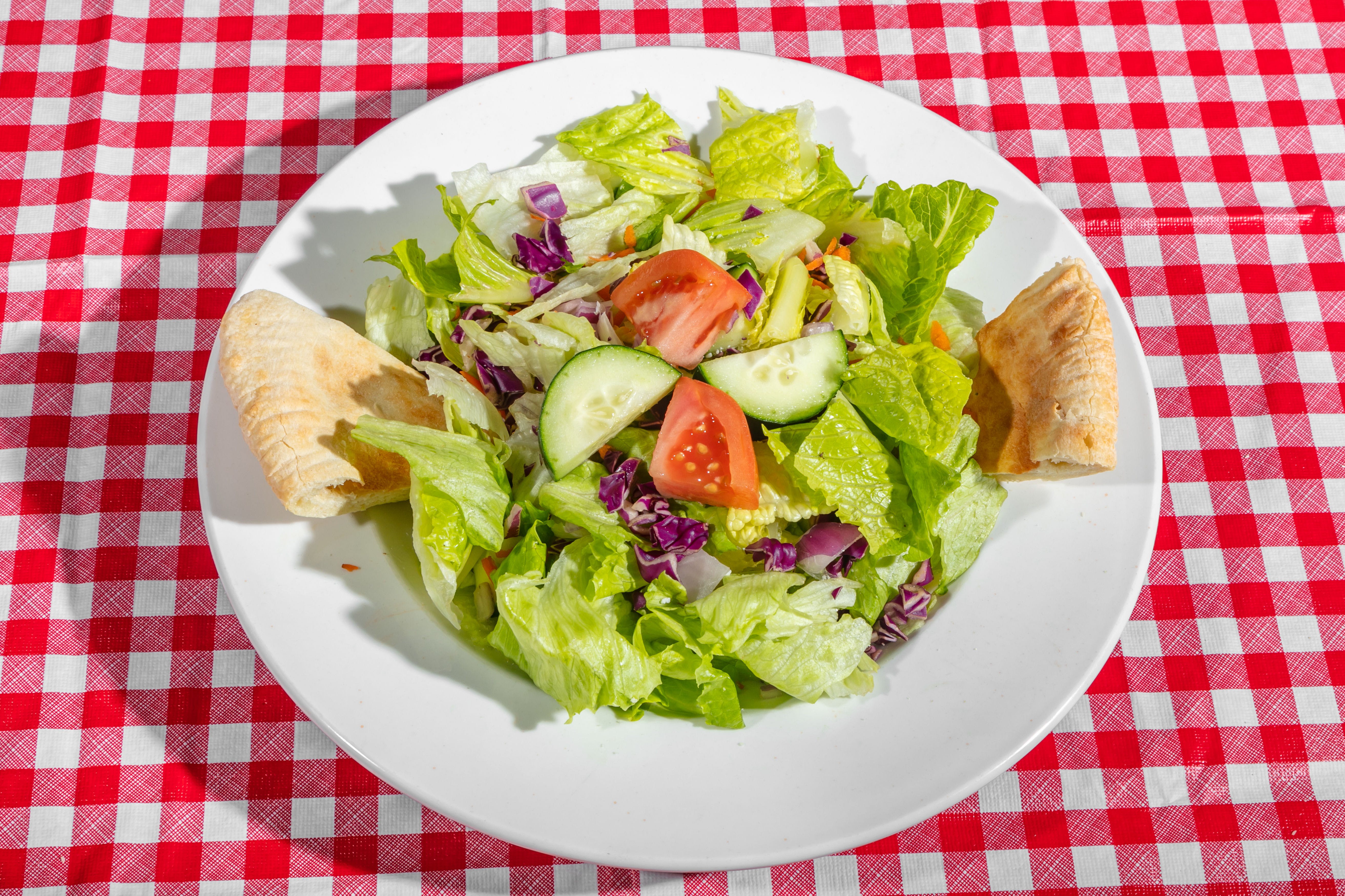 Order House Salad - Salad food online from Upper Crust Pizzeria store, Tilton on bringmethat.com