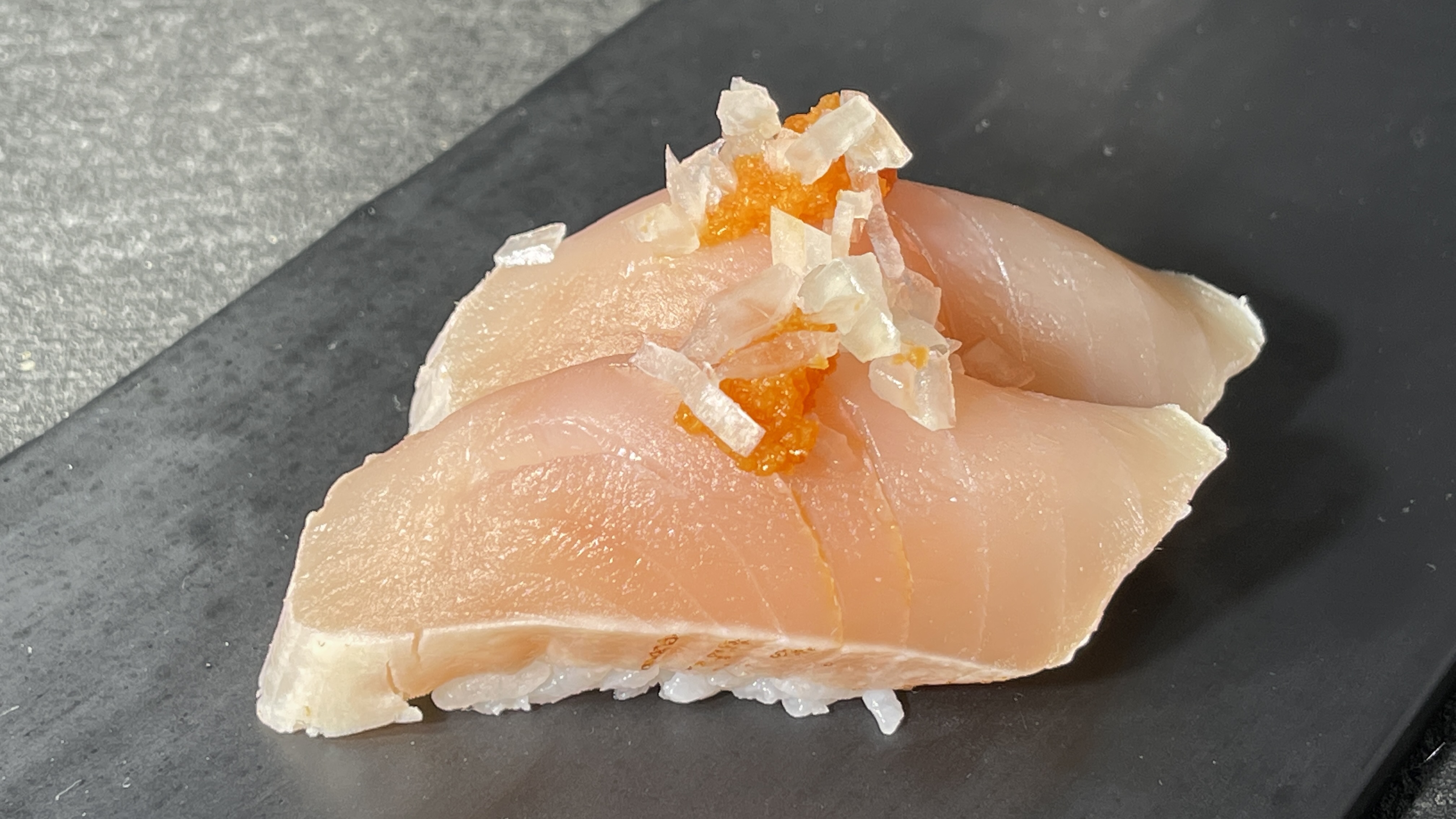 Order 01. Albacore Sushi food online from Miyoda Sushi store, Redondo Beach on bringmethat.com