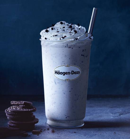 Order Cookies and Cream Milkshake food online from Häagen-Dazs store, Arlington on bringmethat.com