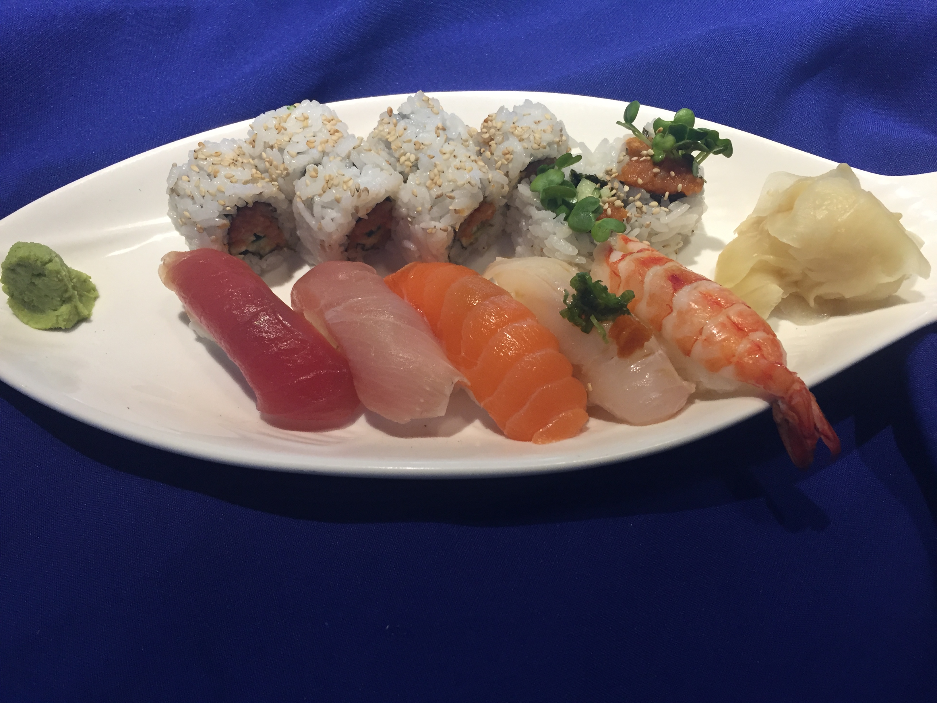 Order Sushi Sampler food online from Hyuga Sushi store, San Marcos on bringmethat.com