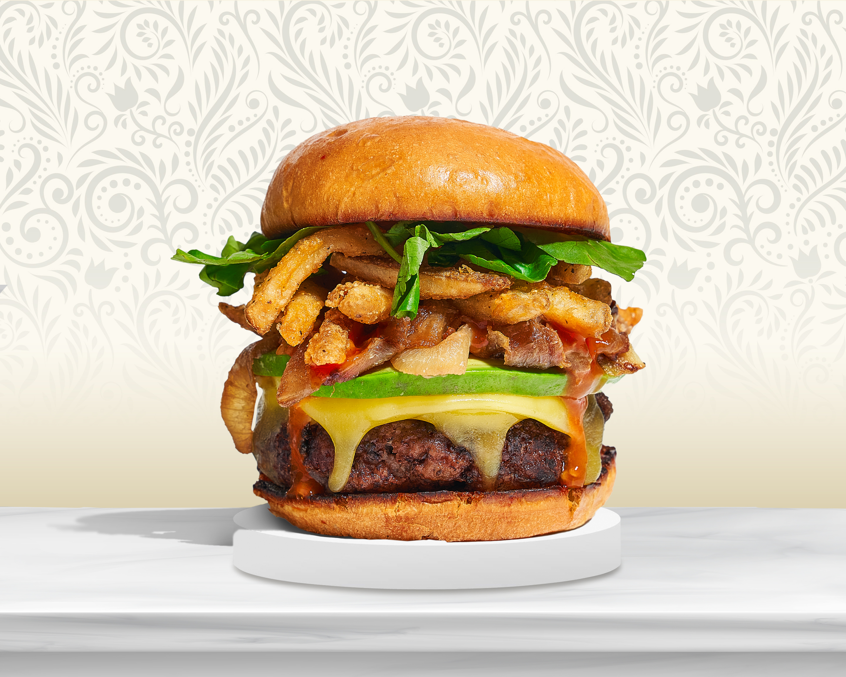 Order Beast Burger food online from Hangover Heaven store, Las Vegas on bringmethat.com