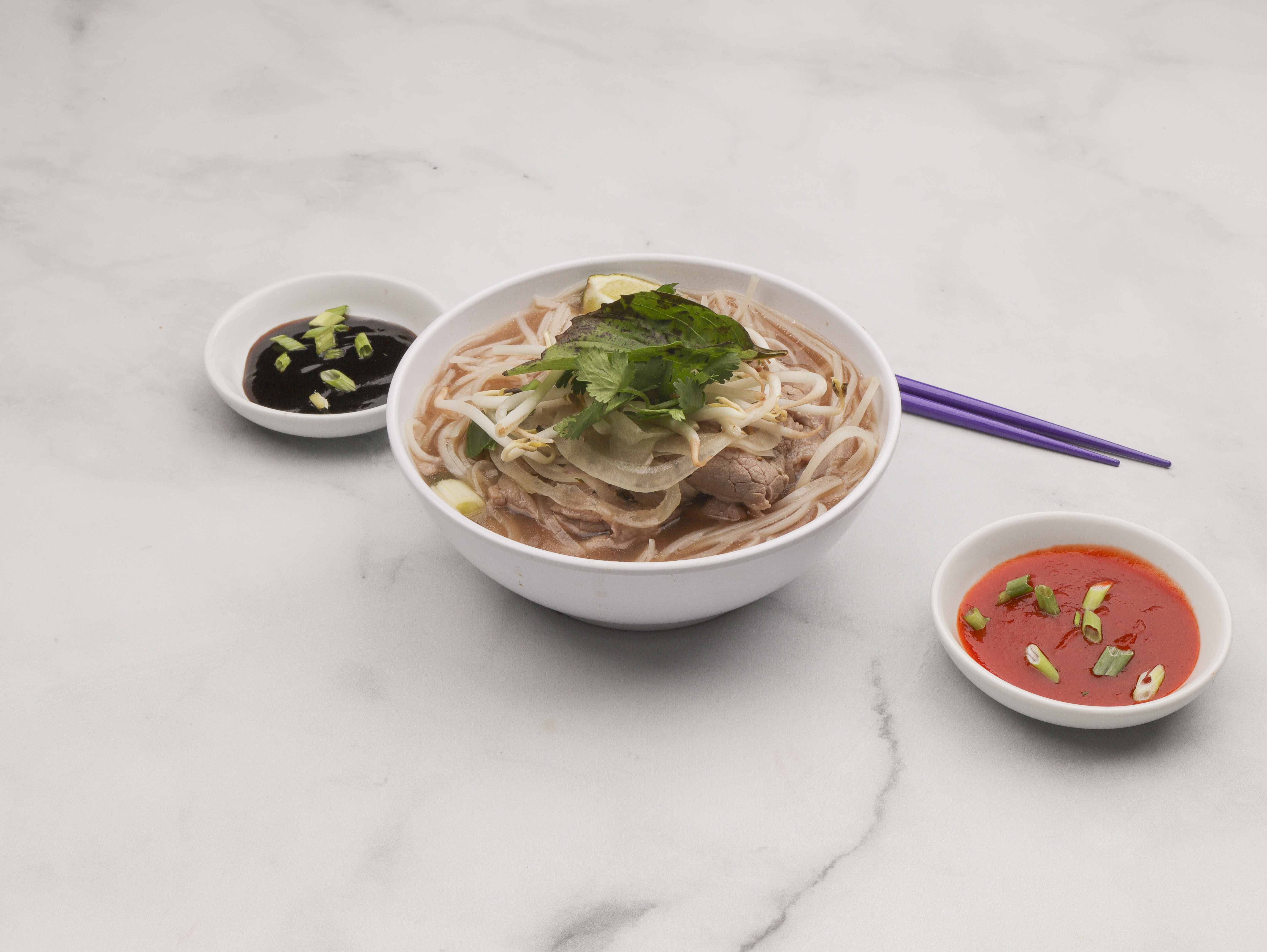 Order 1. Beef Pho food online from Pholicious store, Tulsa on bringmethat.com