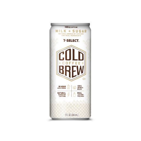 Order 7-Select Cold Brew Coffee Milk & Sugar 9oz food online from 7-Eleven store, Biglerville on bringmethat.com
