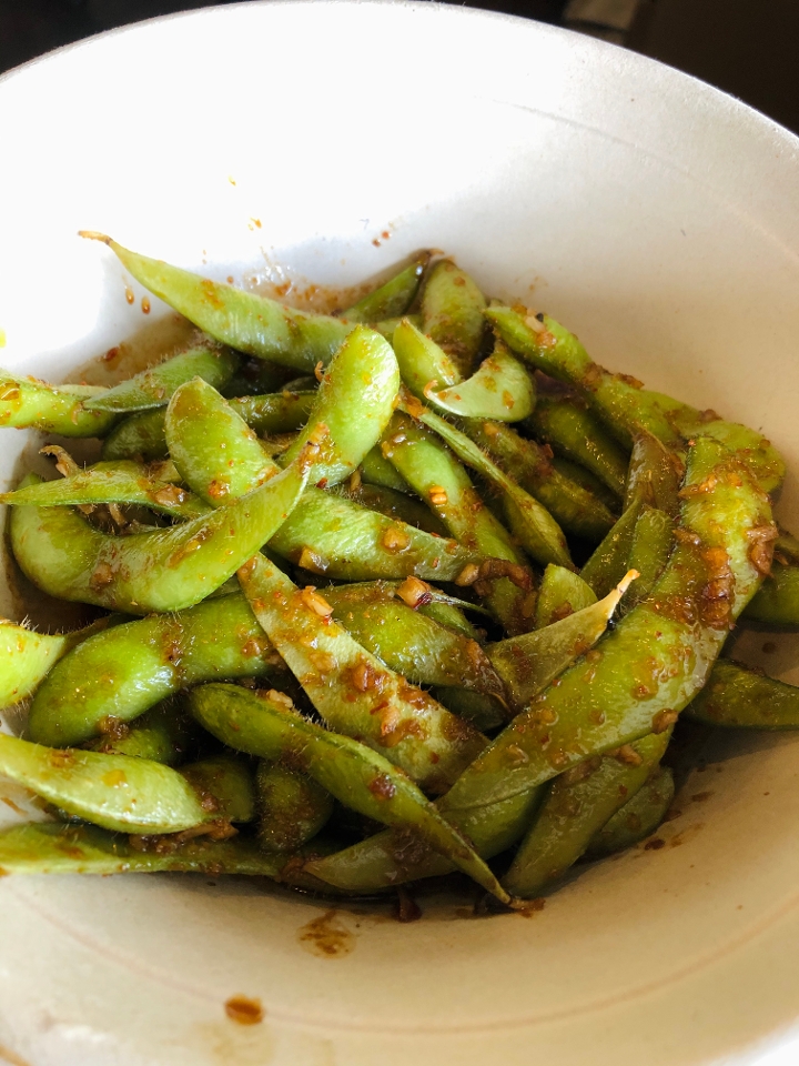 Order Sweet & Spicy Edamame food online from Four Peaks Brewing Company store, Tempe on bringmethat.com