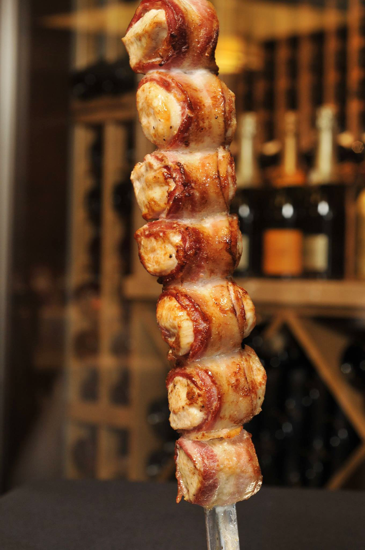 Order Chicken Breast wrapped in Bacon food online from Estancia Brazilian Steakhouse store, Austin on bringmethat.com