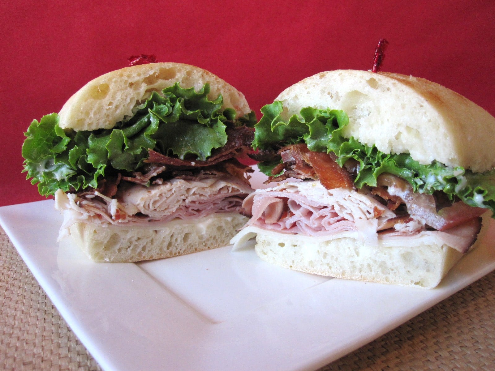 Order Club Deluxe Sandwich food online from Sequoia Sandwich Company store, Bakersfield on bringmethat.com