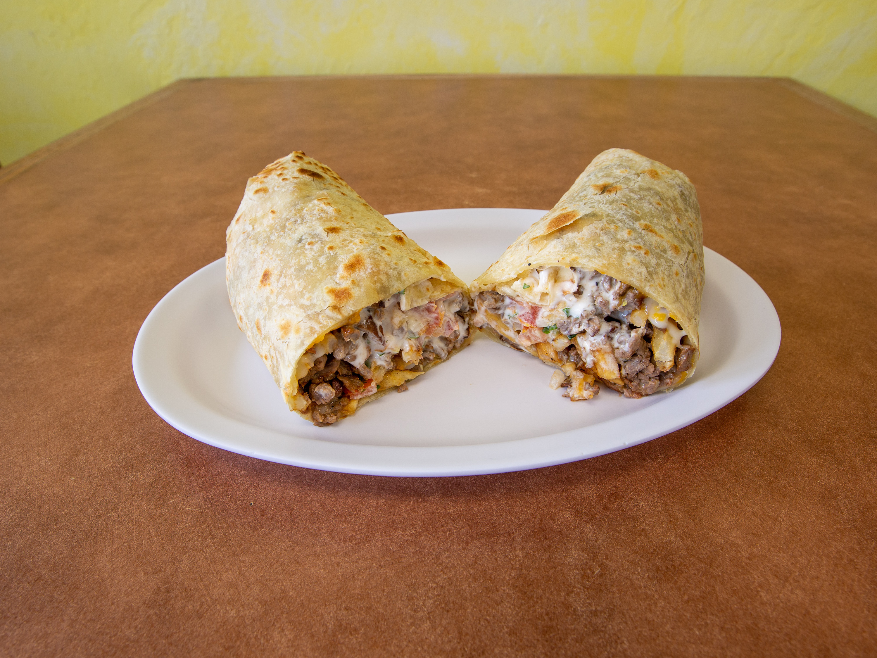 Order California Burrito food online from Mauricio Mexican & Seafood store, San Diego on bringmethat.com