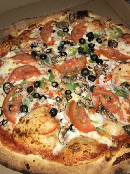 Order Vegetarian Pizza food online from Old Sicily Pizza store, North Hollywood on bringmethat.com
