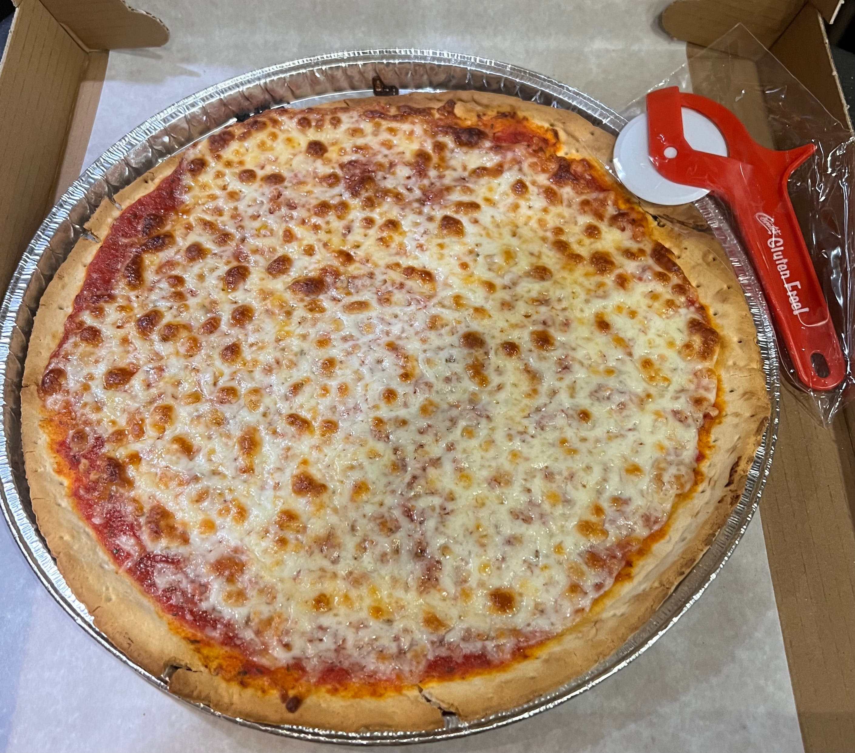 Order Gluten Free Pizza - 12'' (8 Slices) food online from Evo Brick Oven Pizza store, Philadelphia on bringmethat.com