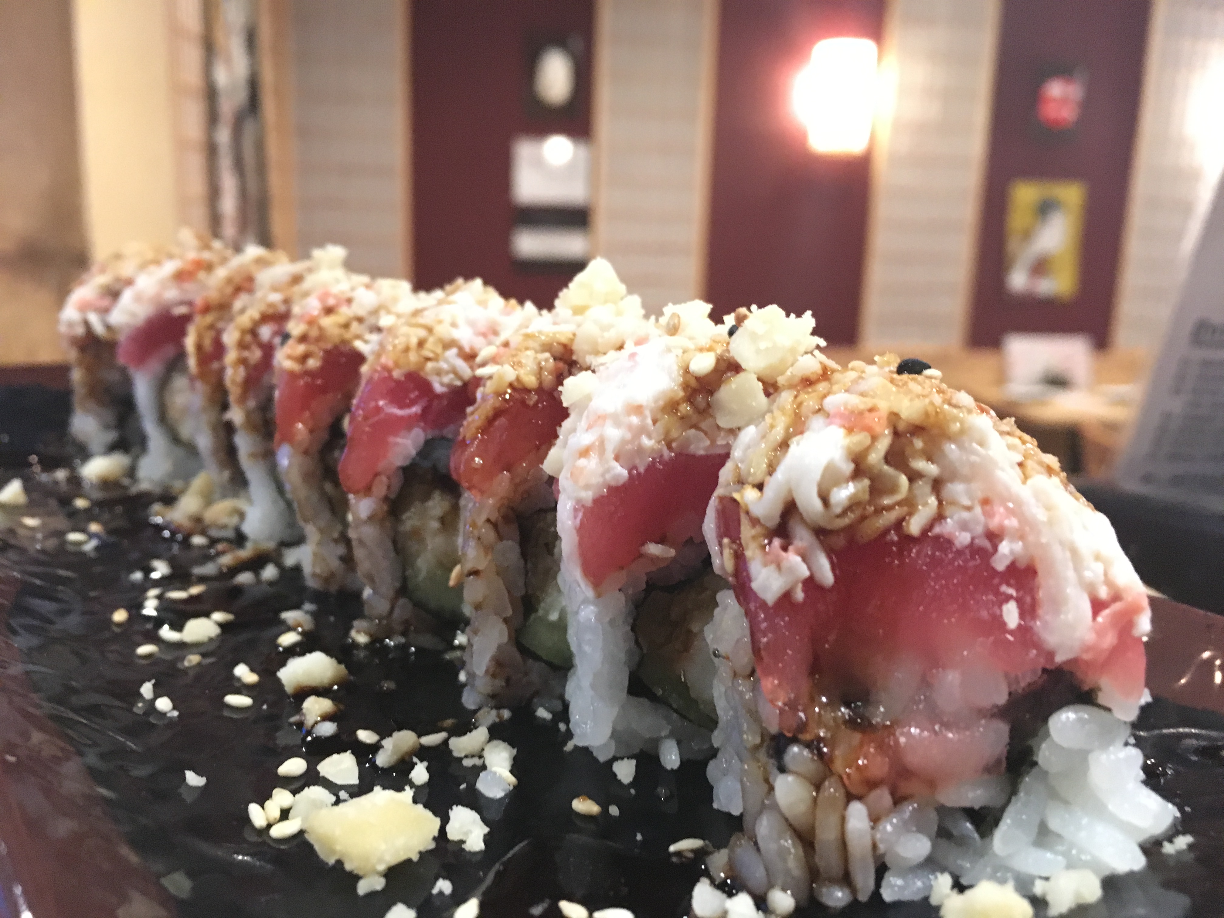 Order R9. Red Dragon Roll food online from Sushi One store, Reno on bringmethat.com