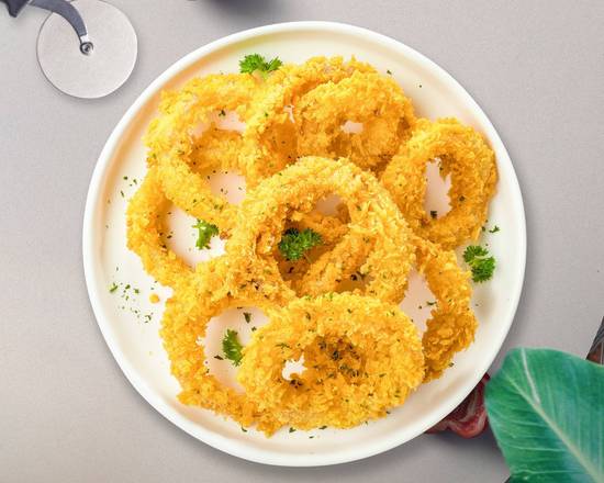 Order Onion Rings food online from The Pizza Patio store, New York City on bringmethat.com