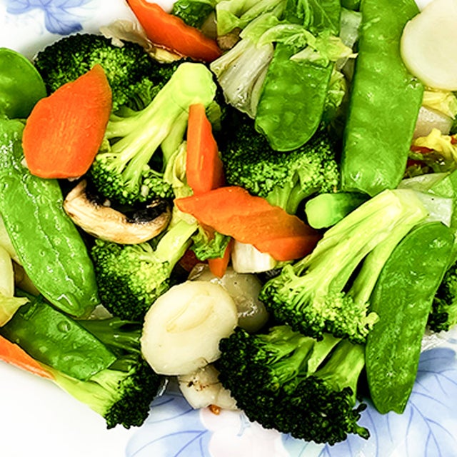 Order Vegan Assorted Vegetables food online from New Shanghai Restaurant store, Lake Forest on bringmethat.com