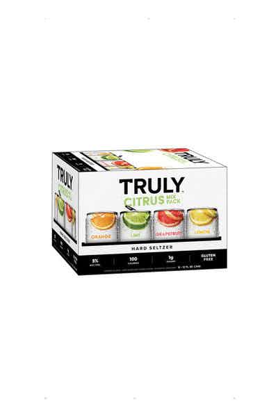 Order Truly Hard Seltzer Citrus Mix Pack food online from Yours Wholesome Foods store, New York on bringmethat.com