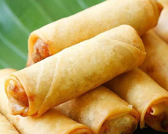 Order Thai Vegetable Spring Rolls (5 pcs) food online from Thai Elephant store, Cleveland on bringmethat.com