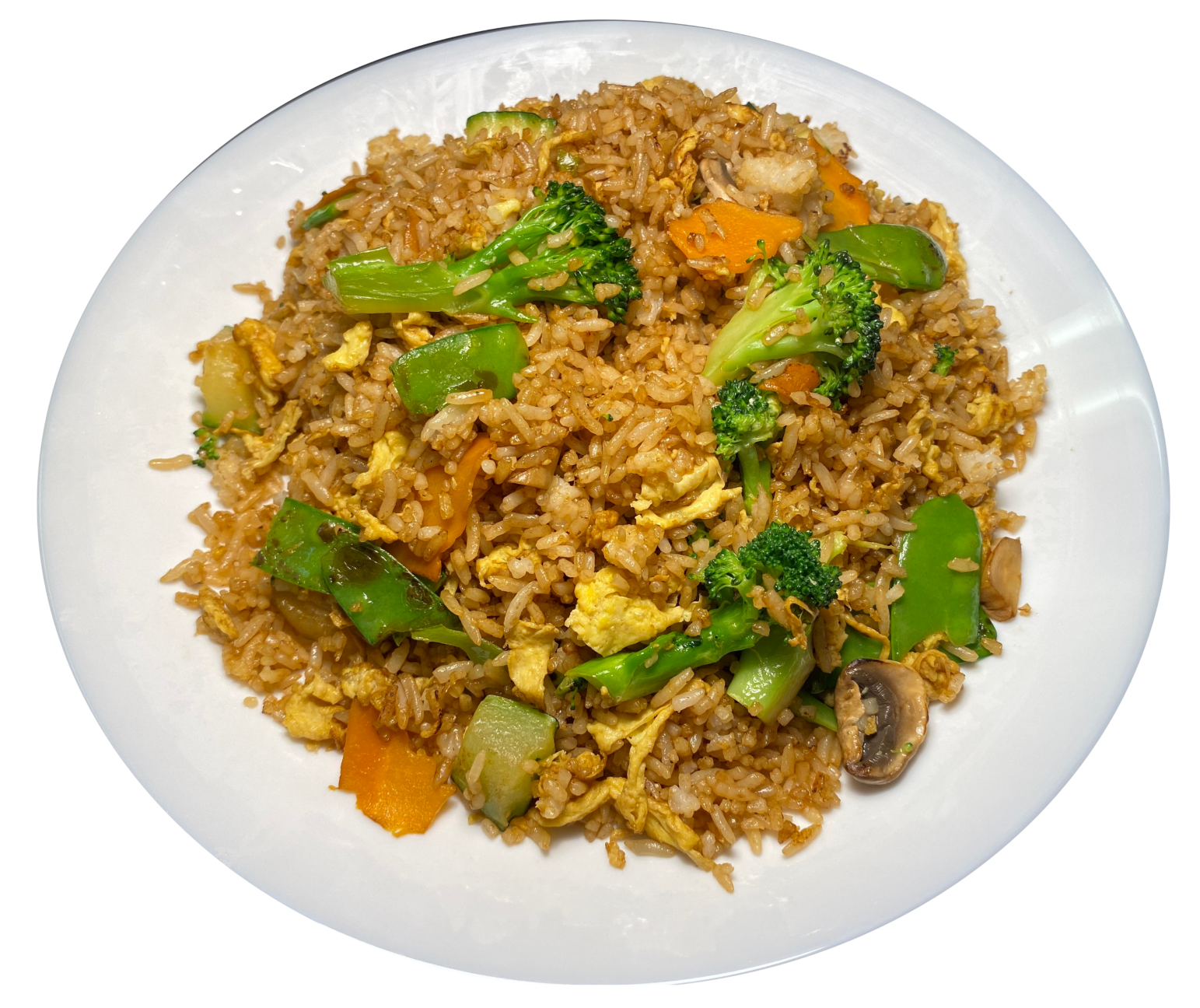 Order Vegetable Fried Rice food online from Orange & Chicken store, Des Plaines on bringmethat.com