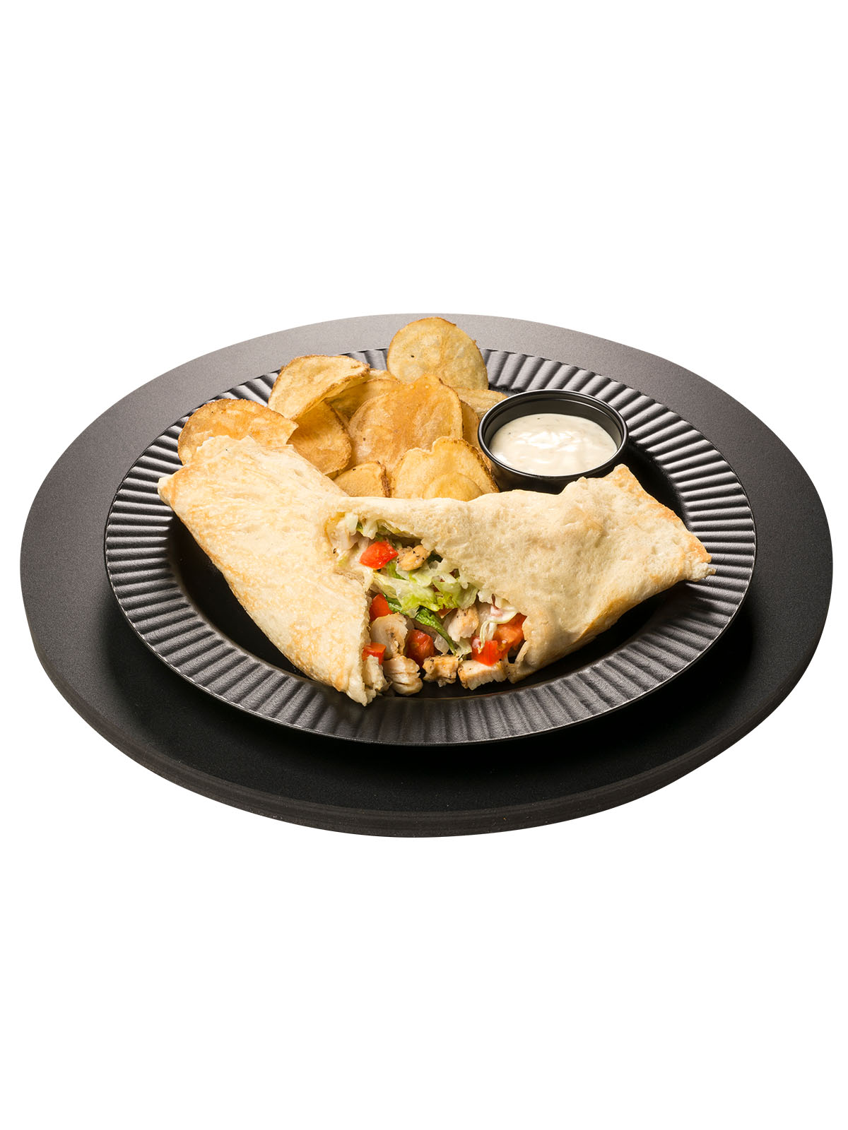 Order Chicken Caesar Wrap food online from Pizza Ranch store, Orange City on bringmethat.com
