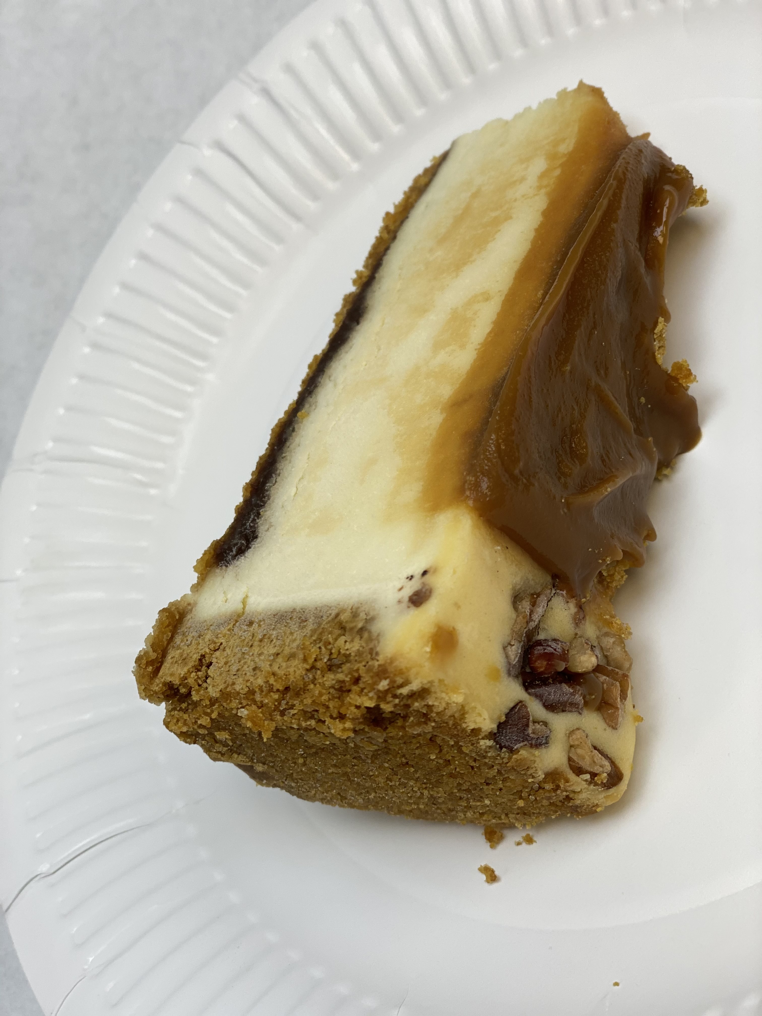 Order Caramel Fudge Cheese Cake food online from Dan Pizza Co store, Webster on bringmethat.com