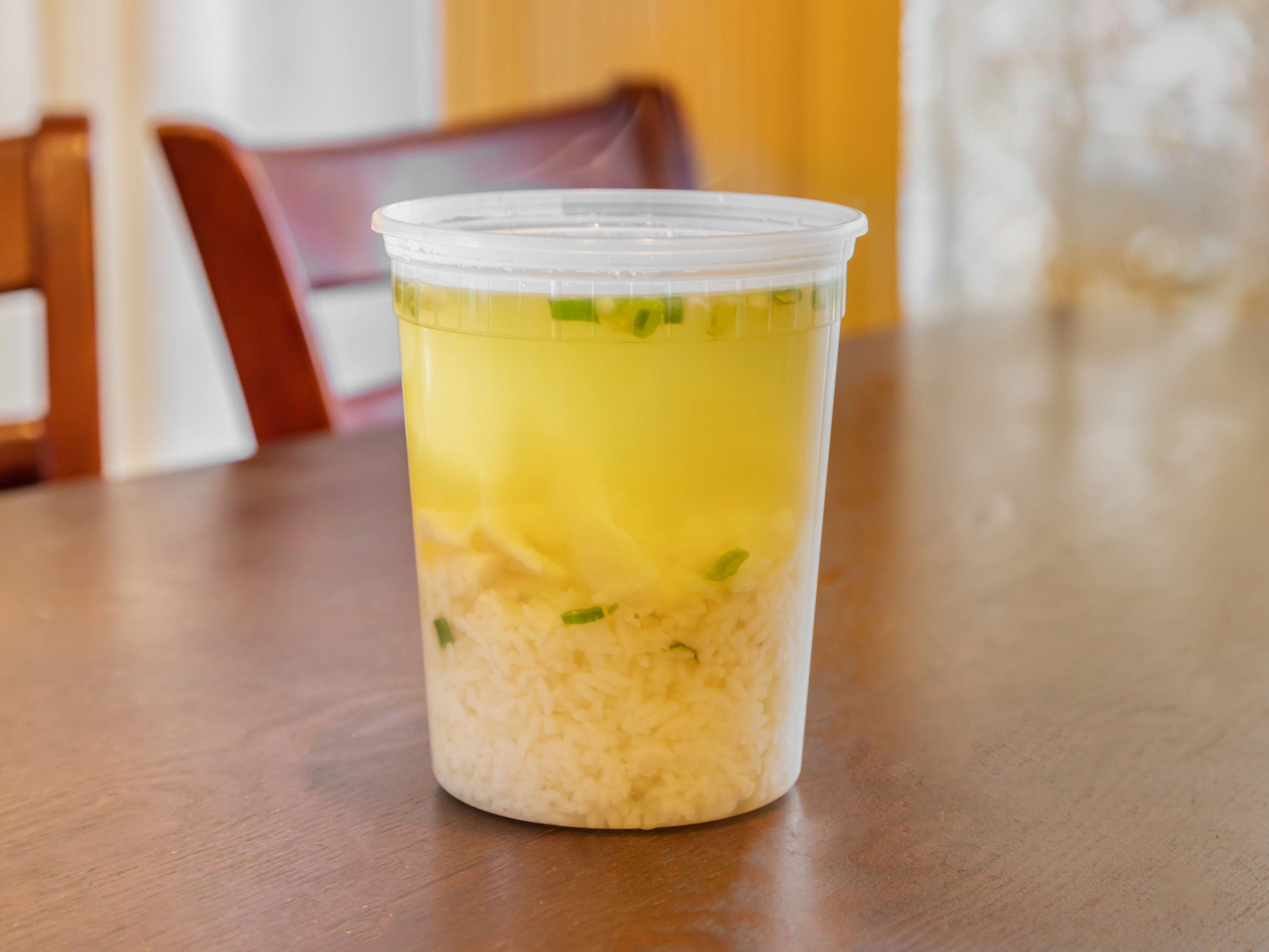 Order Chicken Rice Soup food online from Green Jade Chinese Food store, Walden on bringmethat.com