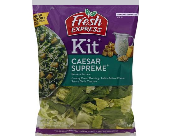 Order Fresh Express · Caesar Supreme Salad Kit (10.5 oz) food online from Safeway store, Gilroy on bringmethat.com