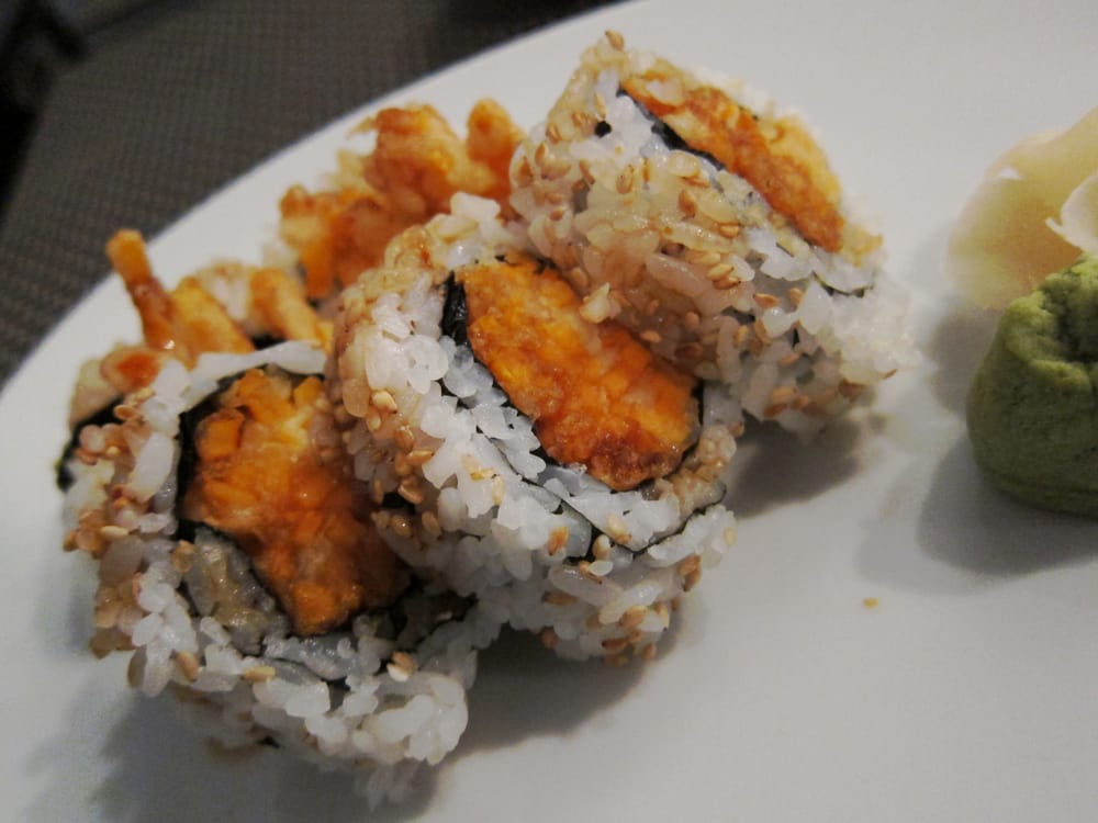 Order R8. Sweet Potato Roll food online from Tengu Asian Bistro store, Albany on bringmethat.com