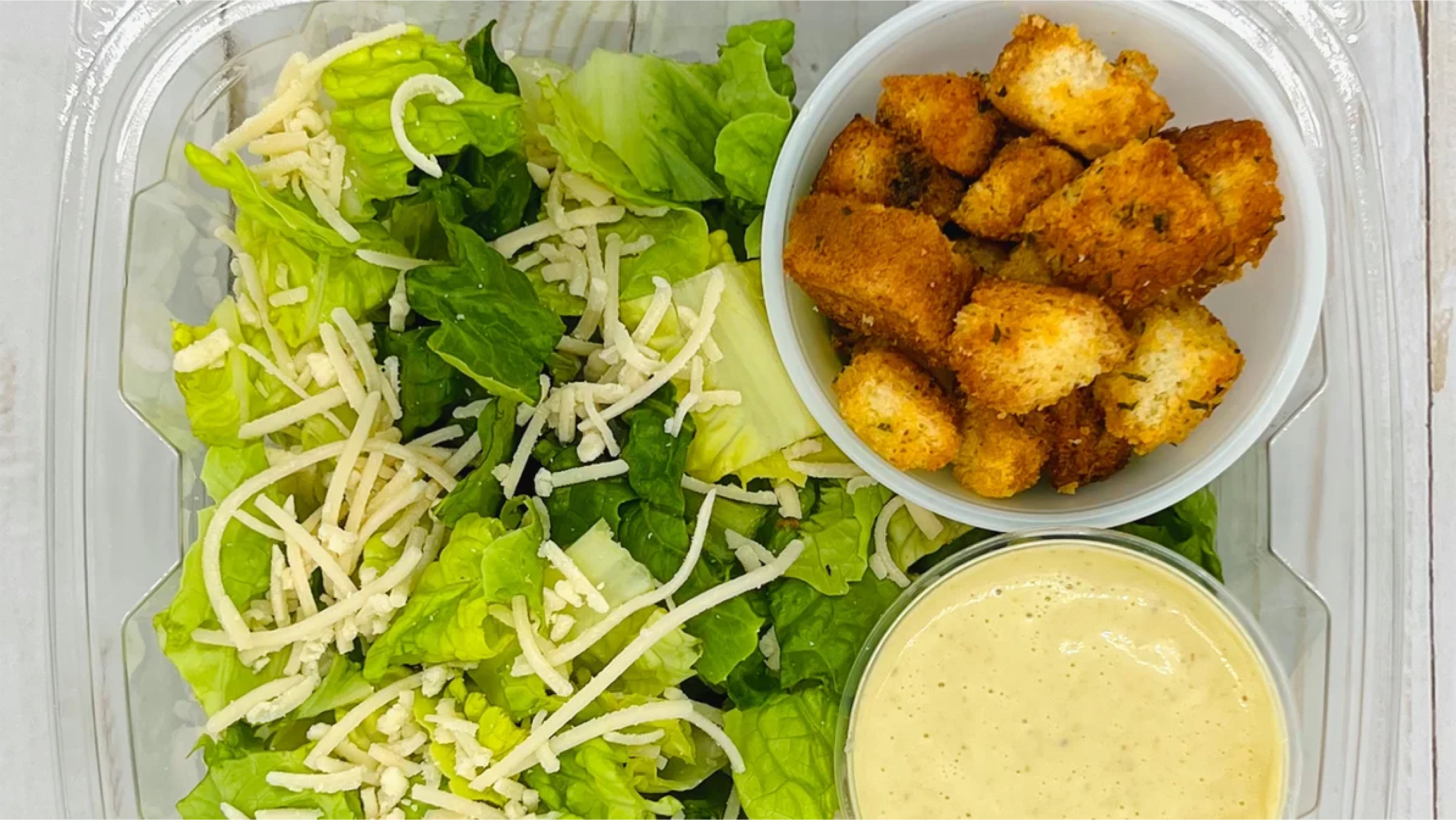 Order Caesar Salad food online from Juice Junkies store, Keller on bringmethat.com