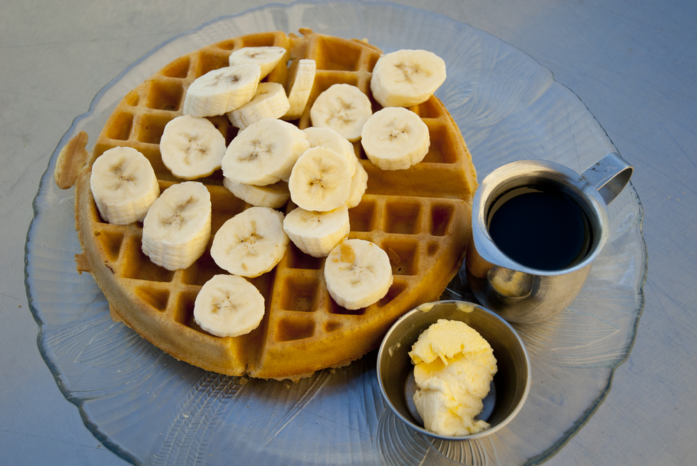 Order Banana Waffle food online from Us Egg store, Chandler on bringmethat.com