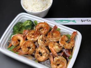 Order Shrimp Teriyaki food online from Asuka Sushi Japanese Cuisine store, Mt Laurel Township on bringmethat.com