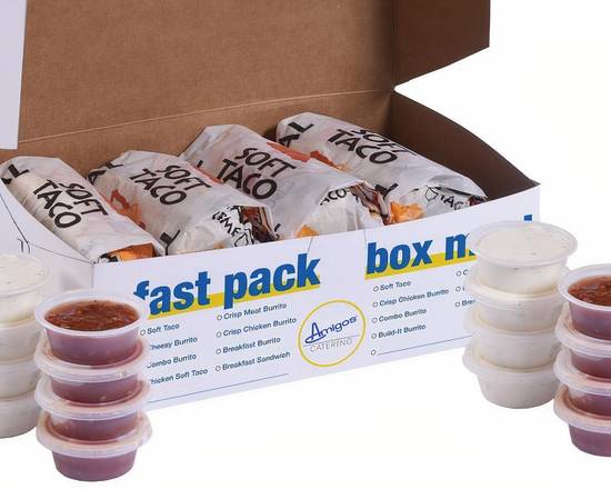 Order Soft Taco Fast Pack food online from Amigos/Kings Classic store, Omaha on bringmethat.com
