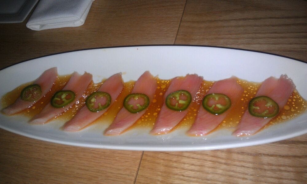 Order Yellowtail Jalapeno food online from Bamboo Ya store, Queens on bringmethat.com