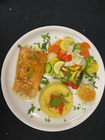 Order Grilled Salmon food online from Miguel store, Colorado Springs on bringmethat.com