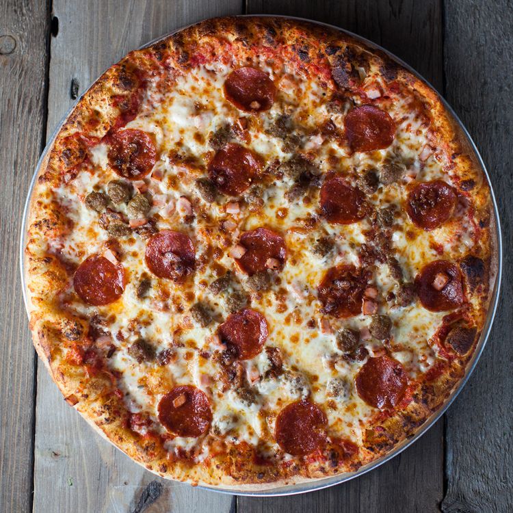 Order I Love Meat Pizza food online from Parry Pizzeria & Bar store, Highlands Ranch on bringmethat.com