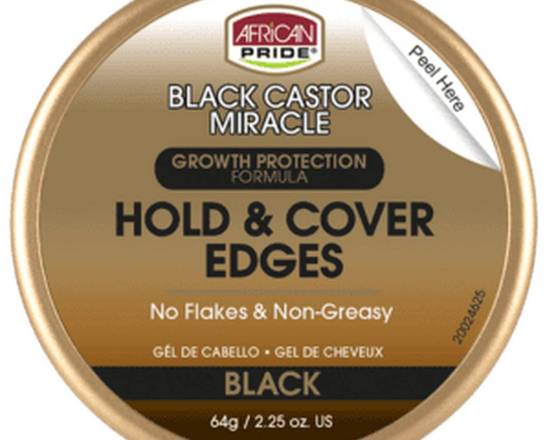 Order Black Castor Miracle Black Hold & Cover Edge Gel food online from iDa Beauty Supply Store store, Middletown on bringmethat.com