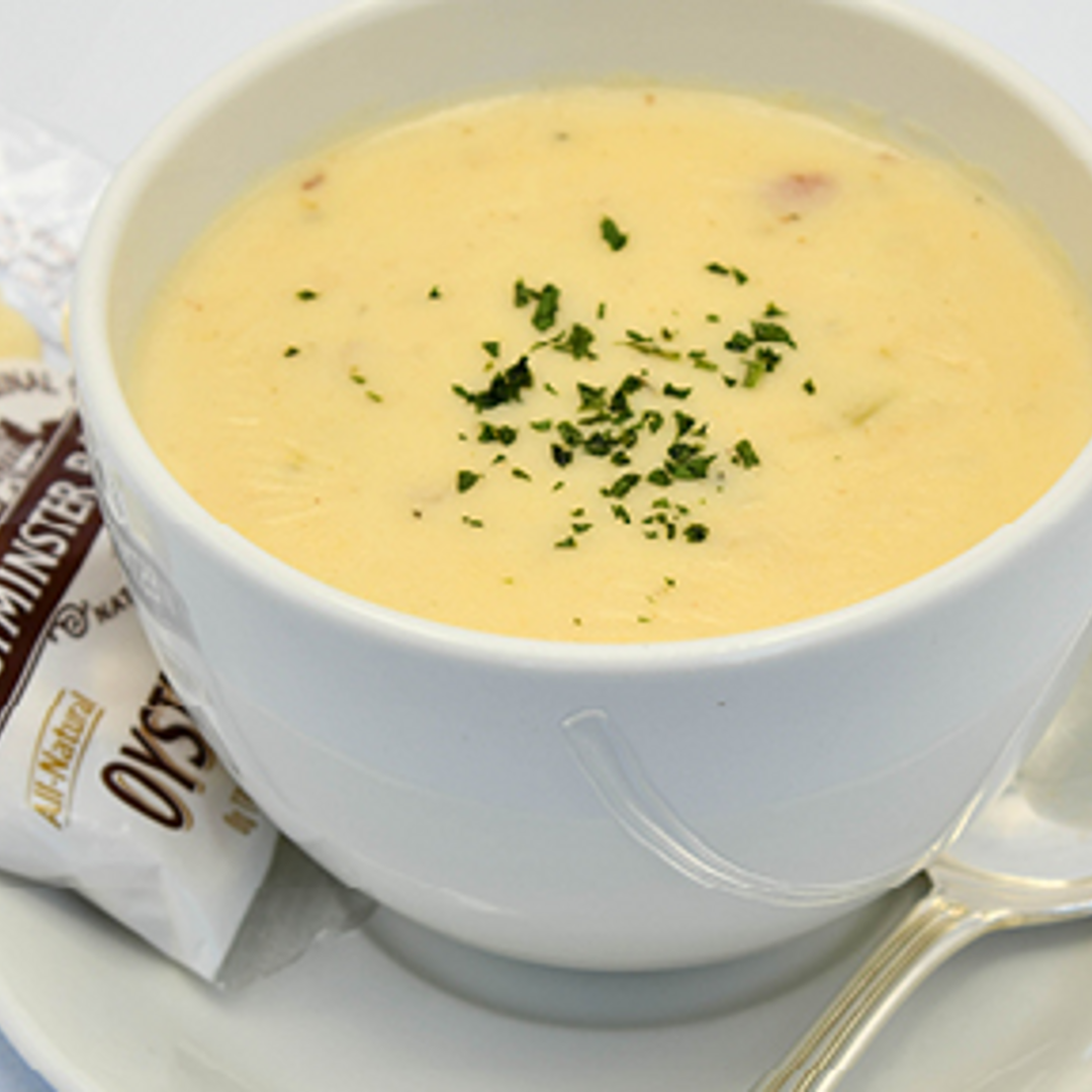 Order New England Clam Chowder food online from The Oceanaire Seafood Room store, Atlanta on bringmethat.com