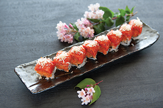 Order New York Roll food online from Kumo Sushi store, Plainview on bringmethat.com