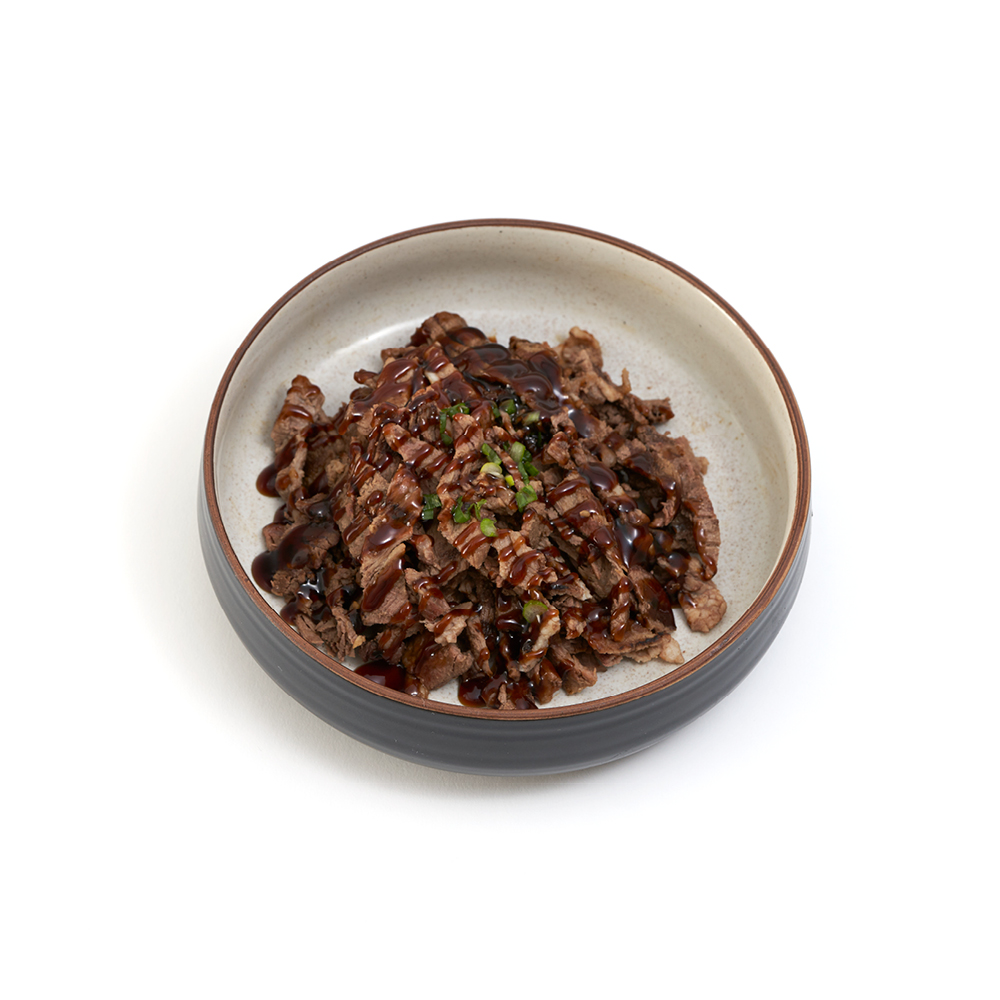 Order Side of Teriyaki Beef food online from Yogis Grill store, Litchfield Park on bringmethat.com
