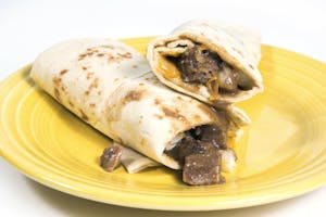 Order STEAK COMBO food online from Burrito Express store, Roswell on bringmethat.com