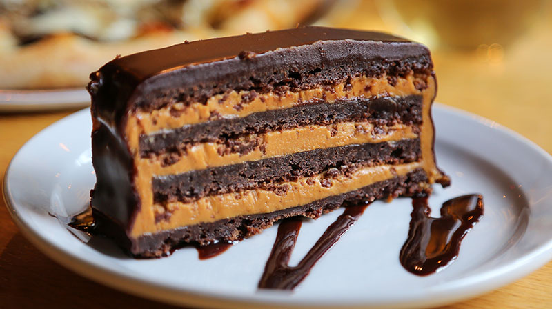 Order Chocolate Peanut Butter Brownie Terrine food online from Pies & Pints store, Liberty Township on bringmethat.com