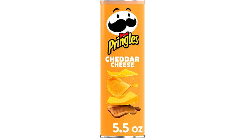 Order Pringles Cheddar Cheese Potato Crisps  5.5 oz food online from Valero Food Mart store, Murrayville on bringmethat.com