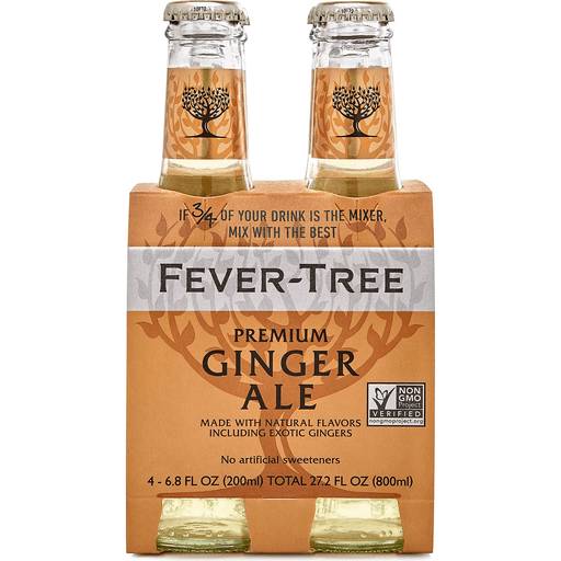 Order Fever-Tree Ginger Ale (4PK 6.8 OZ) 80878 food online from BevMo! store, Greenbrae on bringmethat.com