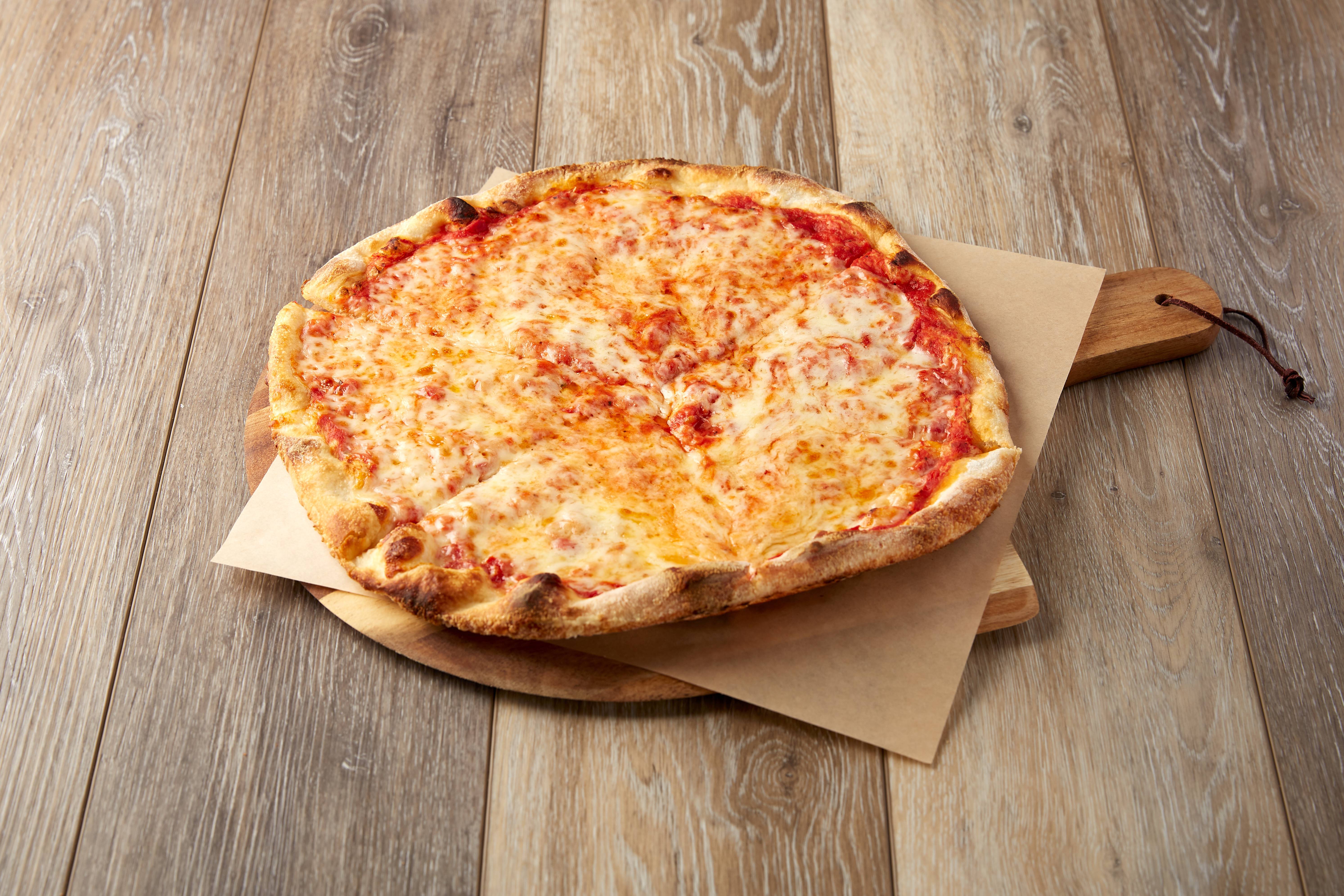 Order Cheese Pizza food online from 19Th Street Italian Bistro store, Virginia Beach on bringmethat.com