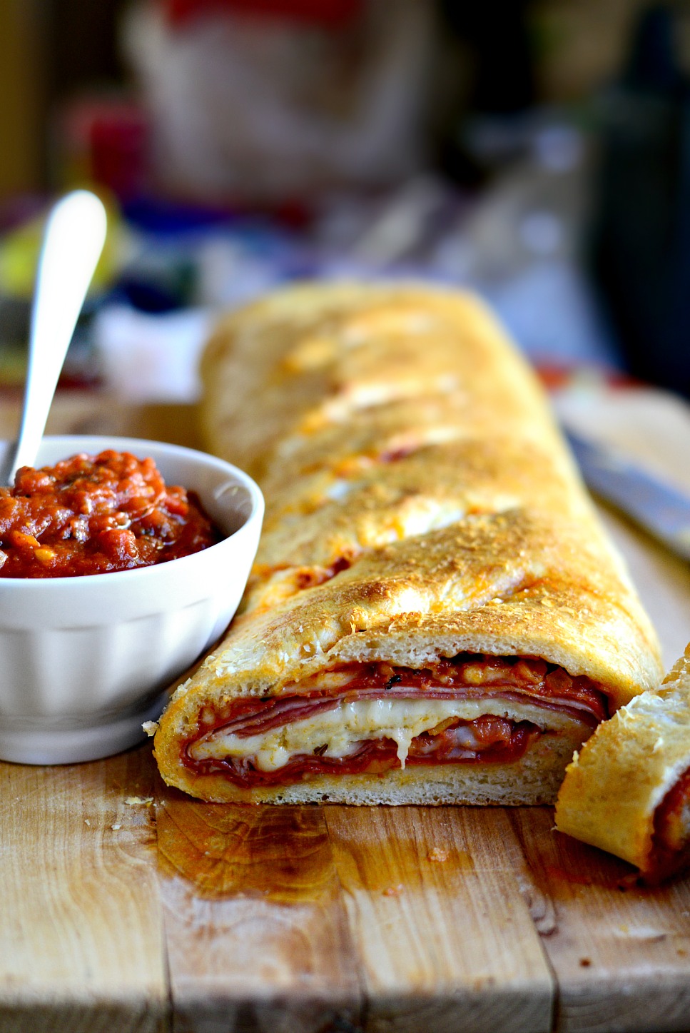 Order Pepperoni Roll 16" food online from Pizzaroni store, Vienna on bringmethat.com