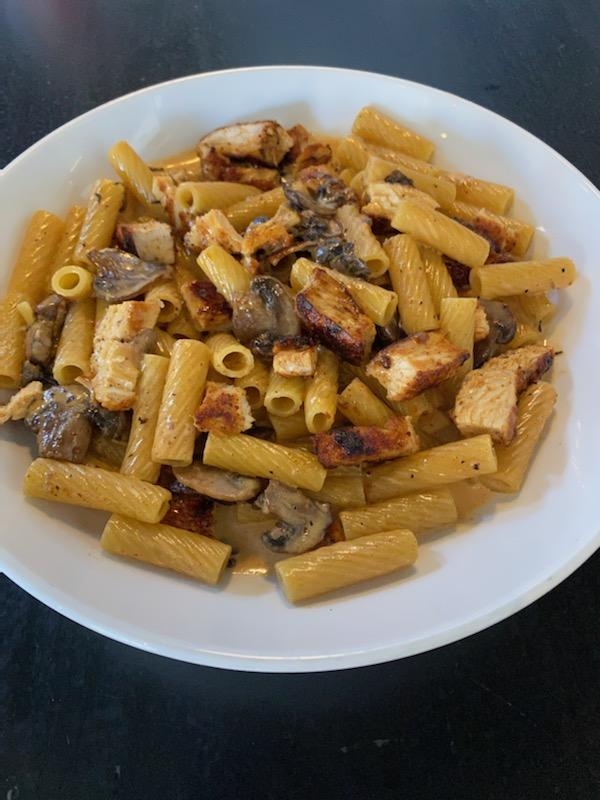 Order Rigatoni Chicken Pasta food online from The Lauber store, South Bend on bringmethat.com