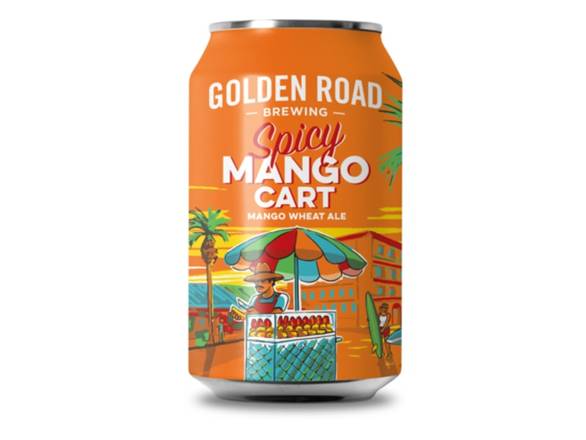 Order Golden Road Brewing Spicy Mango Cart - 6x 12oz Cans food online from Liquor Cabinet store, Houston on bringmethat.com