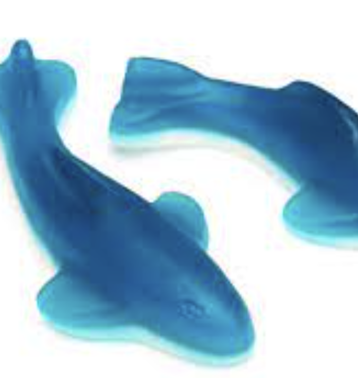 Order Gummy Blue Sharks food online from The Sweet Shop Nyc store, New York on bringmethat.com