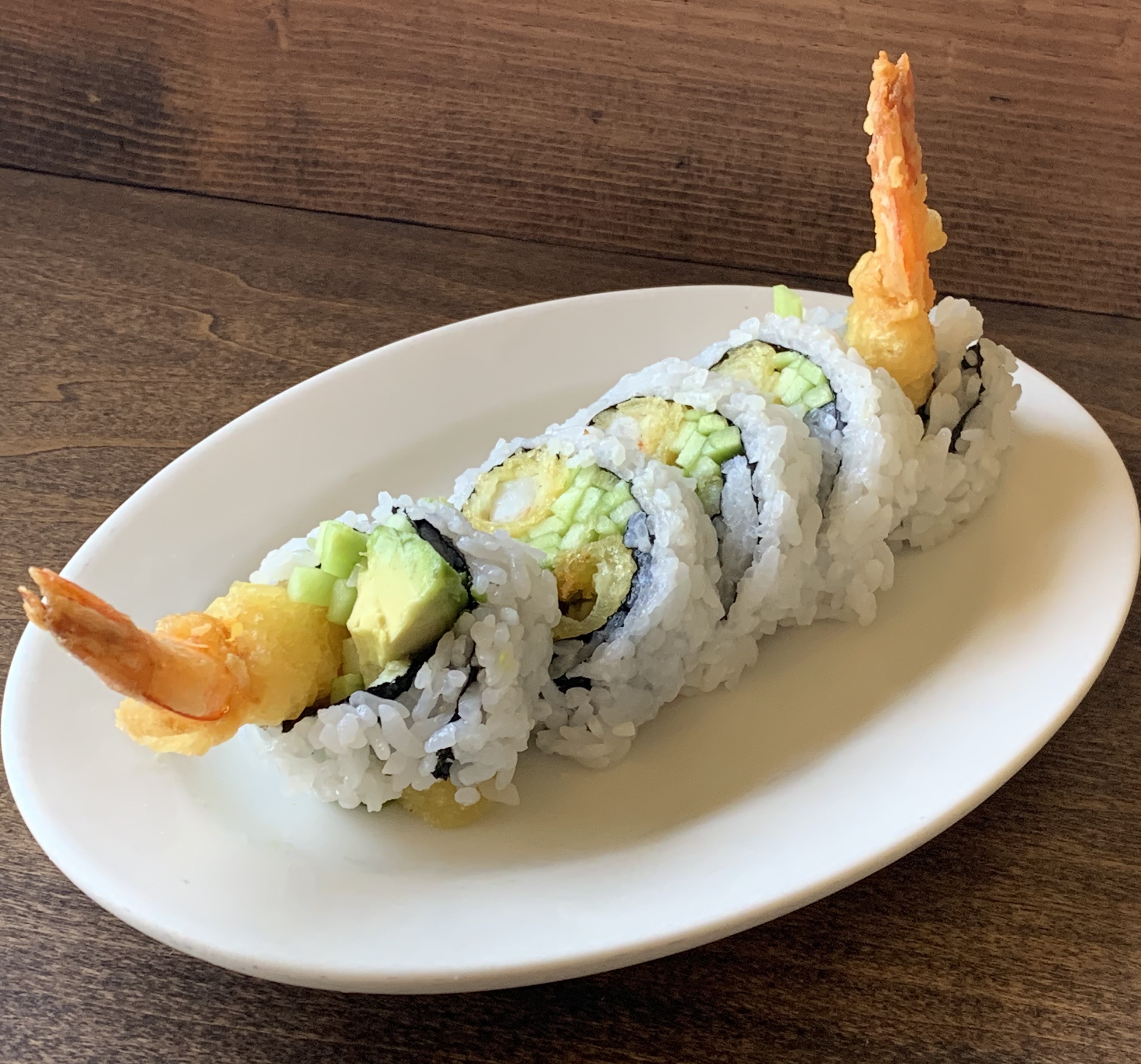 Order Shrimp Tempura Roll food online from Minato Sushi store, Lake Forest on bringmethat.com