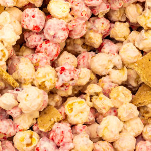 Order Strawberry Cheesecake food online from Jordan E Popcorn & Candy Co. store, Waxahachie on bringmethat.com