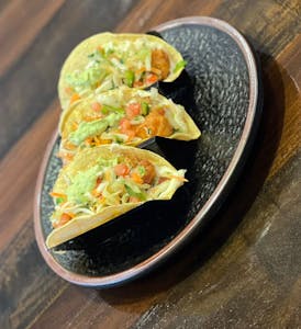 Order Fish Tacos. food online from Sushi Sakura store, Pikesville on bringmethat.com